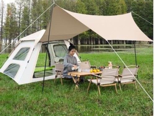 Yunting Sky Camping Canopy Tent 2-in-1
