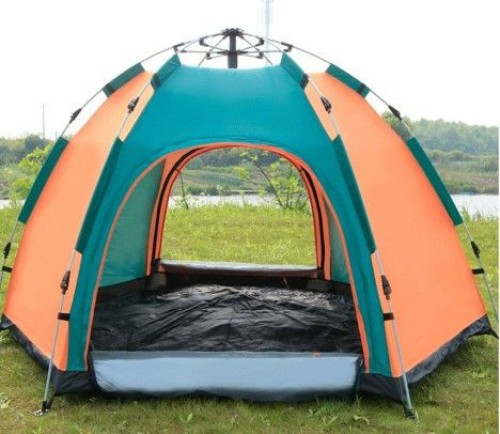 CQ Single Layer Hexagon Camping Canopy