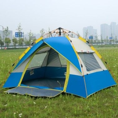 CQ One Door and Three Windows Camping Canopy